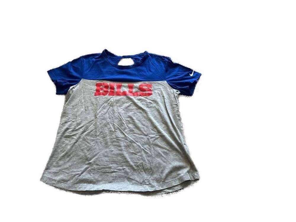 Nike Buffalo Bills Women's Colorblock Cut-Out Back T-Shirt